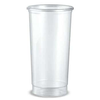 30 Bicchieri Tumbler Trasparenti 350 ml – Monouso in Plastica Infrangibile per Cocktail