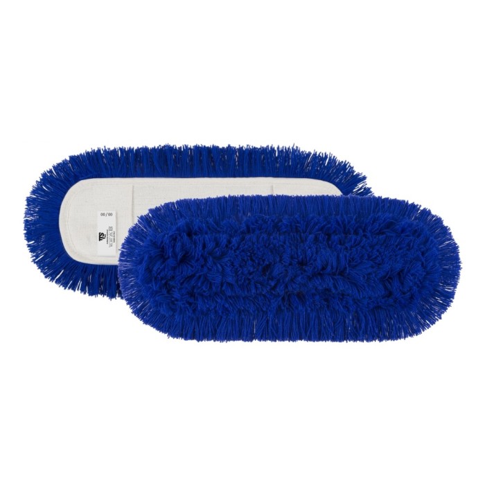 1 Pezzo - Ricambio Frangia in Acrilico con Tasche 80x13 Cm Colore Blu