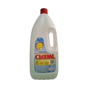 1 Pezzo - Cloral Candeggina Igenizzante, Litri 2