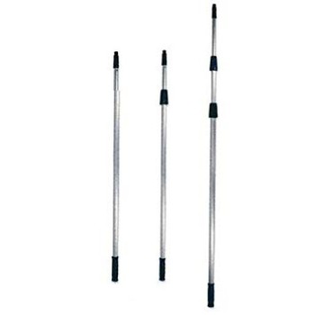 1 Pezzo - Asta Telescopica in Alluminio (1.5 metri x2), Totale Estensione 3 mt