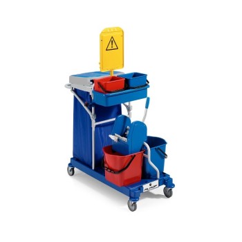 1 Pezzo - Carello Pulizie Morgan 3080, Dimensioni (110x67x109 cm)