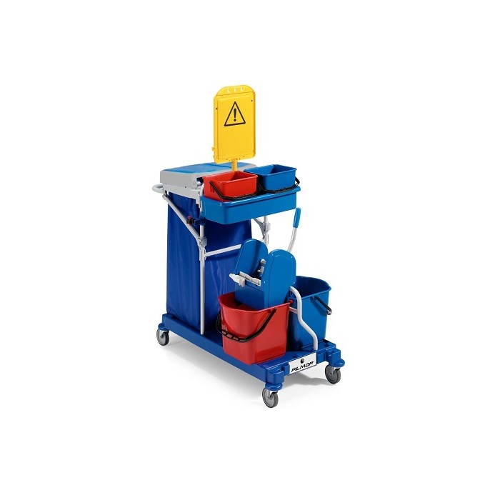 1 Pezzo - Carello Pulizie Morgan 3080, Dimensioni (110x67x109 cm)
