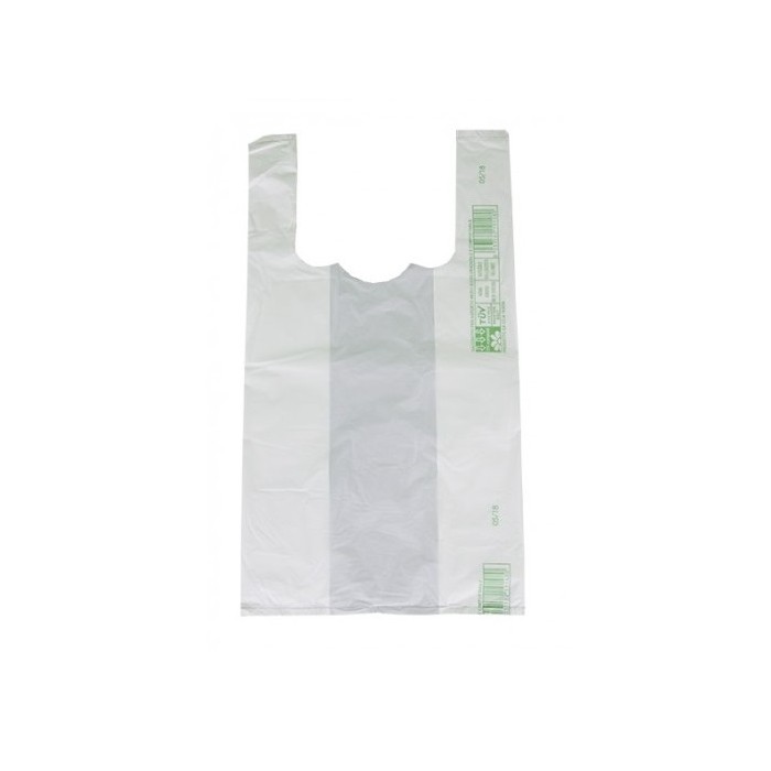 Kg 4 - Shopper Maxi Bio Bianca Sfusa 30x60