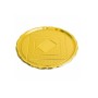 1 Pezzo - Vassoio Medoro Tondo D32, Colore Gold Fondo Largo