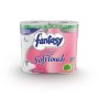 56 Pezzi - Carta Igenica 4 Rotoli Fantasy Softouch, 3 Veli Goffrata