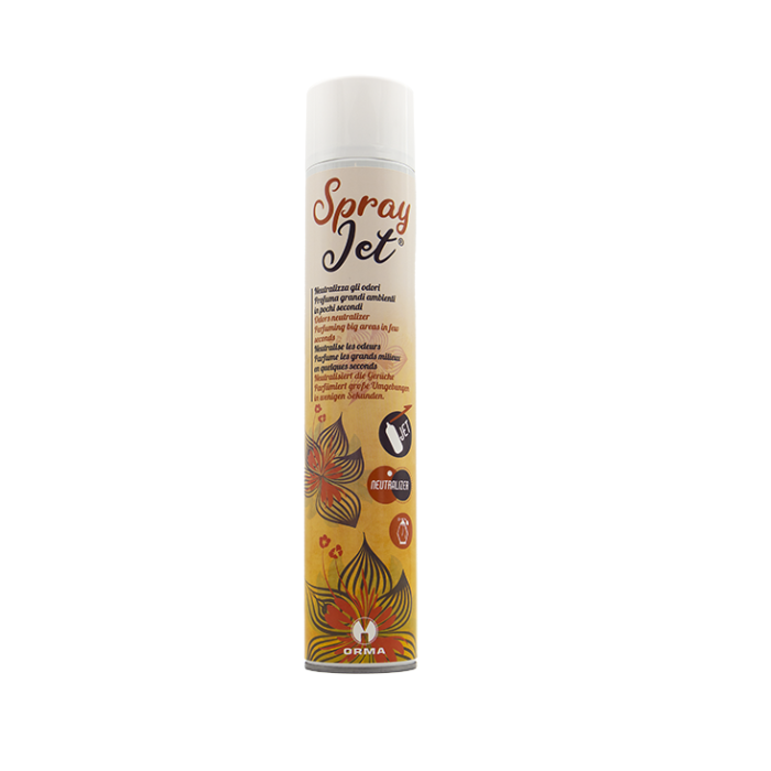 1 Pezzo - Deodorante Spray Jet Ambra EsoticFresh "lungo Getto", 750 ml