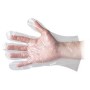 100 Pezzi - Guanti Monouso HDPE Trasparenti, Taglia Unica