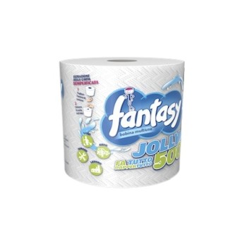 4 Pezzi - Bobina Goffrata Fantasy 2 Veli Jolly , 360 Strappi