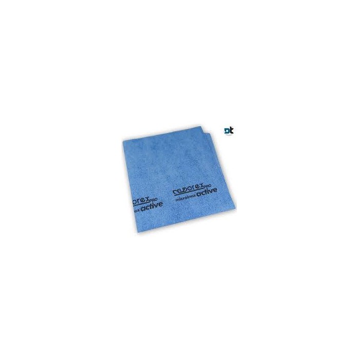5 Pezzi - Panno Micro Active Blu, "Multisuperfici+Vetri"