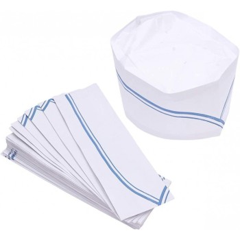 100 Pezzi - Cappello Chef in Carta