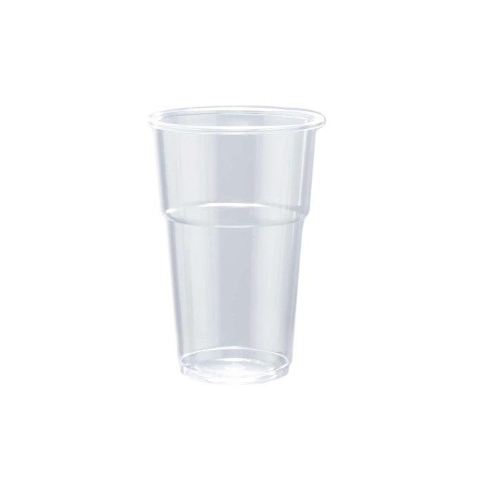 50 Pezzi - Bicchieri Trasparenti in PP 250 ml con Tacca 0,2