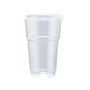 50 Pezzi - Bicchieri Trasparenti in PP 250 ml con Tacca 0,2