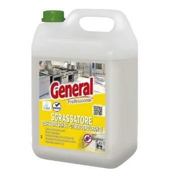 1 Tanica- Sgrassatore per Pavimenti Cucina HACCP "GENERAL" - KG.5
