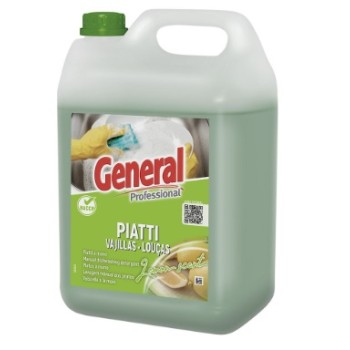 1 Tanica - Lavapiatti a Mano Professionale "General" gusto Limone - KG.5