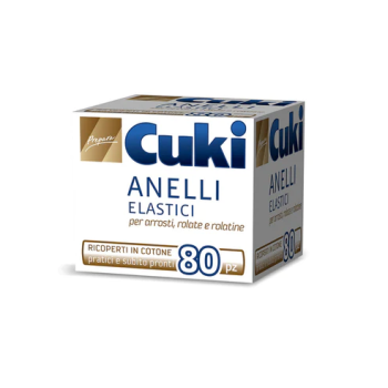80 Pezzi - Anelli Elastici per Arrosto "Cuki"