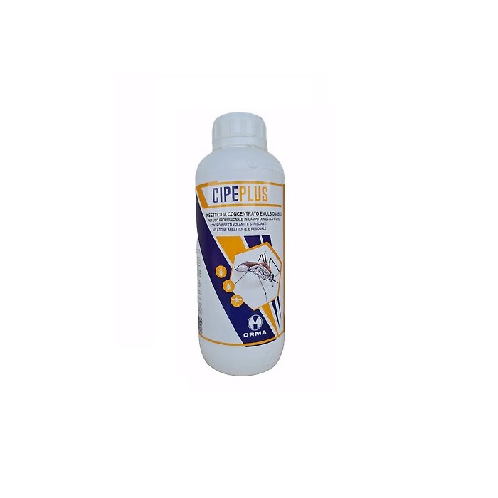 INSETTICIDA CONC. CIPEPLUS INSETTI VOLANTI/STRISCIANTI AREE VERDI LT.1