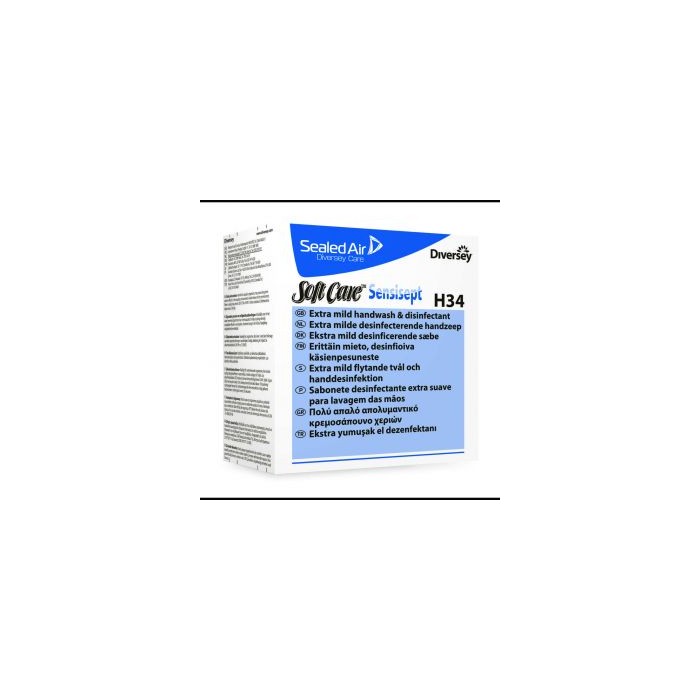 Soft Care Sensisept H34 Sapone per mani disinfettante da risciacquo - 800 ml