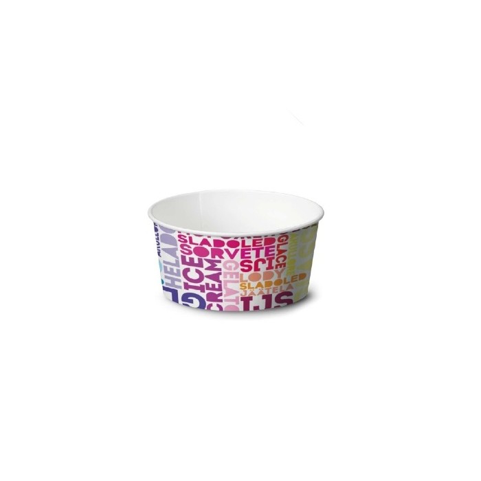 45 Pezzi - Coppetta Gelato TIPO 102 "TEXT-22" 155 ml