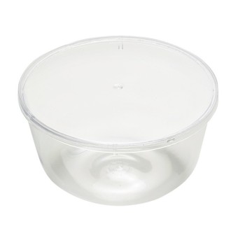 50 Pezzi - Zuccotto Liscio con Coperchio 500 gr