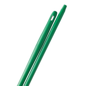1 Pezzo - Manico in Polipropilene Verde HACCP 150 cm con Filetto – IGEAX