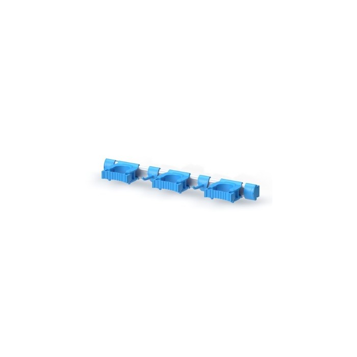 BARRA APPENDI ATTREZZI ALLUMINIO CM.50 (3 attacchi manico+2ganci) PZ.1