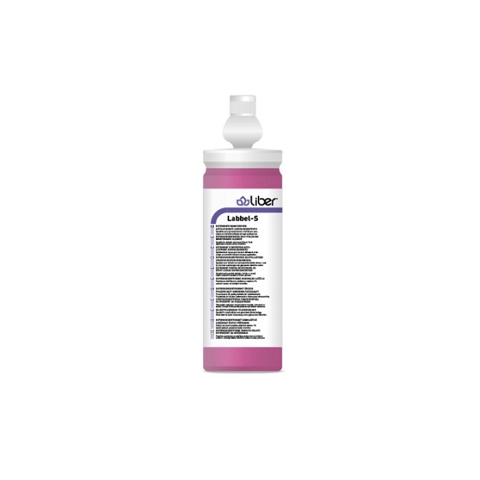 LABBEL DETERGENTE PAVIMENTI LUCIDANTE c/tappo dosatore (ct.6) LT.1