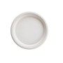 PIATTO TONDO BIANCO IN POLPA Ø26cm (ct.10) PZ.50