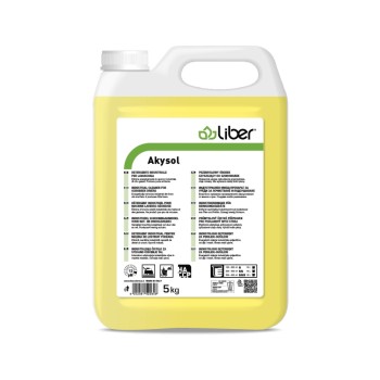 AKYSOL DETERGENTE SGRASSANTE FORTE "x lavasciuga" "LIBER" (ct.2) KG.5