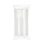 BIS POSATE BIANCO CPLA (forchetta+coltello + TOV.LO 2V) "35502" PZ.500