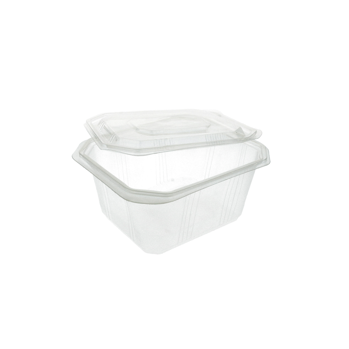 VASCHETTA ASPORTO ONDABOX C/COPERCHIO 14x12x5H ML.375 (ct.12) PZ.50