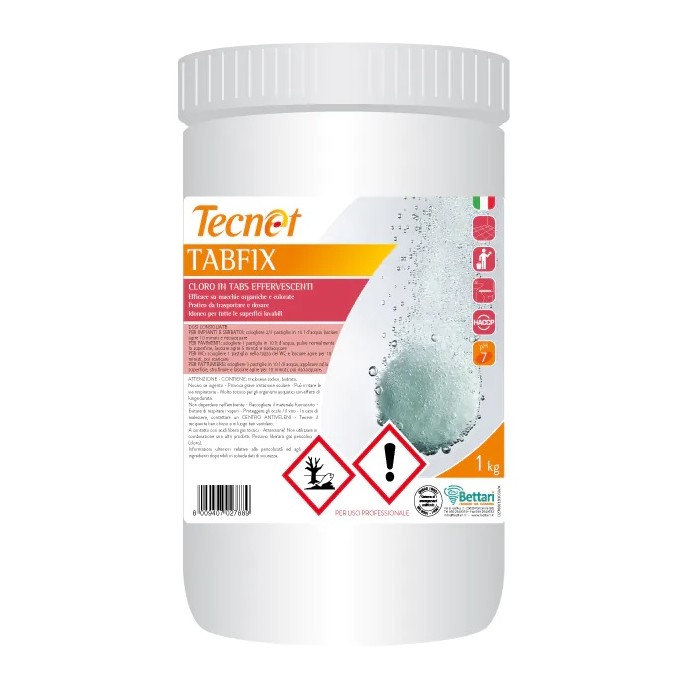 TABFIX CLORO IN PASTIGLIE (Pz.263) KG.1