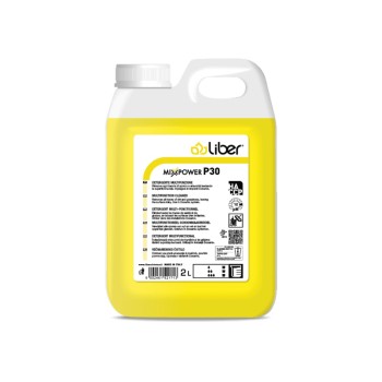 MIXPOWER P30 DETERGENTE SGRASSANTE MULTIFUNZIONE "LIBER" LT.2x4 Tan.