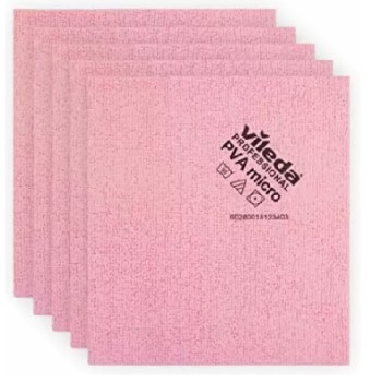 PANNO VILEDA PVA MICRO ROSA PZ.5