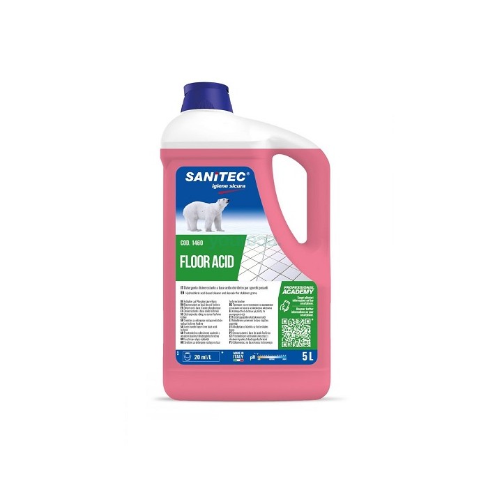 FLOOR ACID DISINCROSTANTE ACIDO TAMPONATO x pavimenti (ct.2) KG.5,5