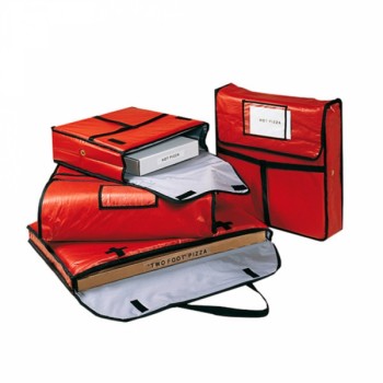 VALIGETTA ASPORTO SCATOLE PIZZA rossa (max 2 scatole 45x45) Pz.1