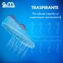 100 Copriscarpe Monouso in TNT Antiscivolo Impermeabili Azzurri