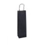 SHOPPER PORTABOTTIGLIA IN CARTA NERA 12+8,5x39 (ct.16) PZ.25