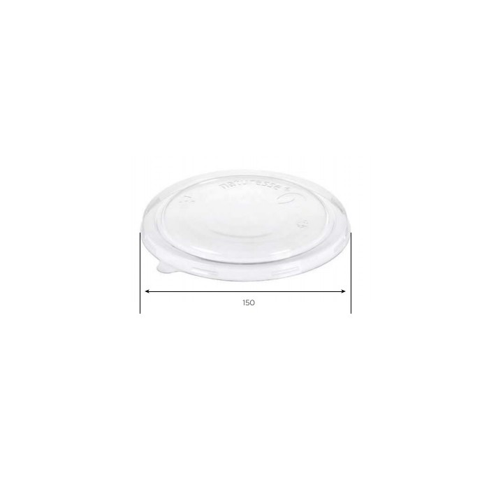 COPERCHIO IN PLA COMPOSTABILE (x insalatiera ml.800 S80-65) (ct.6) PZ.50