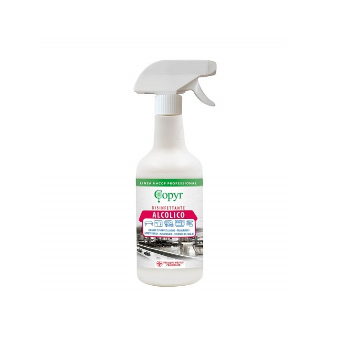 DISINFETTANTE COPYR A BASE ALCOOL H.A.C.C.P. (P.M.C.) (ct.12) ML.750