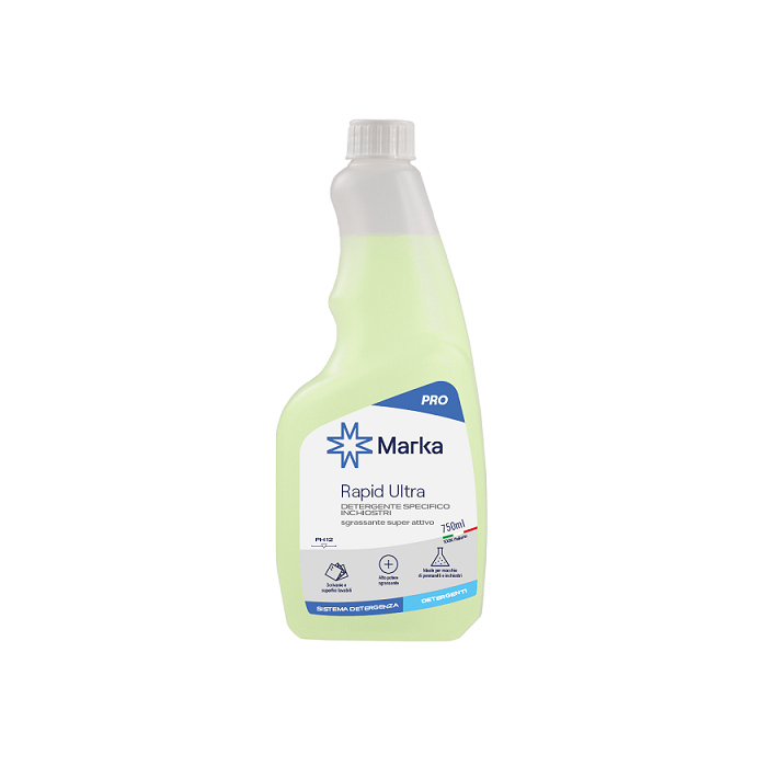 RAPID ULTRA DETERSOLVENTE x INCHIOSTRI REFILL "MK" (ct.12) ML.750