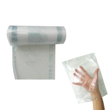 SACCHETTO A GUANTO HDPE A ROTOLO (ct.12) PZ.500