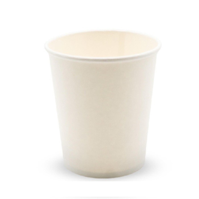 BICCHIERE IN CARTA 8oz BIANCO ML.240 (ct.20) PZ.50