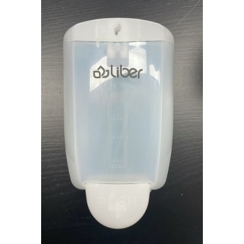 DISPENSER SAPONE MANI A RABOCCO "BIANCO" LIBER LT.1 PZ.1