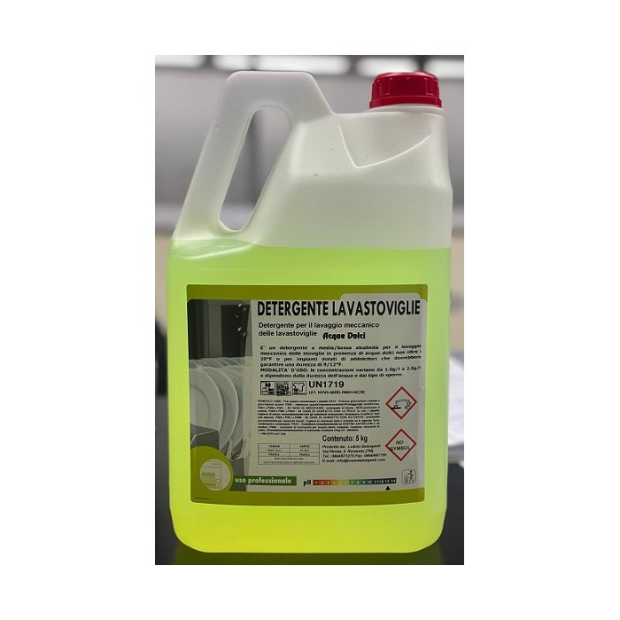 "STOV" DETERGENTE LIQUIDO X LAVASTOVIGLIE "ECO" (ct.2) KG.5