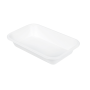 VASCHETTA ASPORTO BIANCA POLPA ML710 (2 PORZ) (cop 221.41) (ct.12) PZ.50