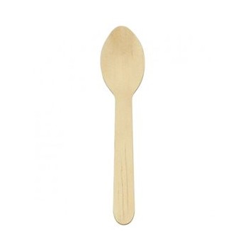 CUCCHIAIO IN LEGNO CM. 18,7 PZ.100