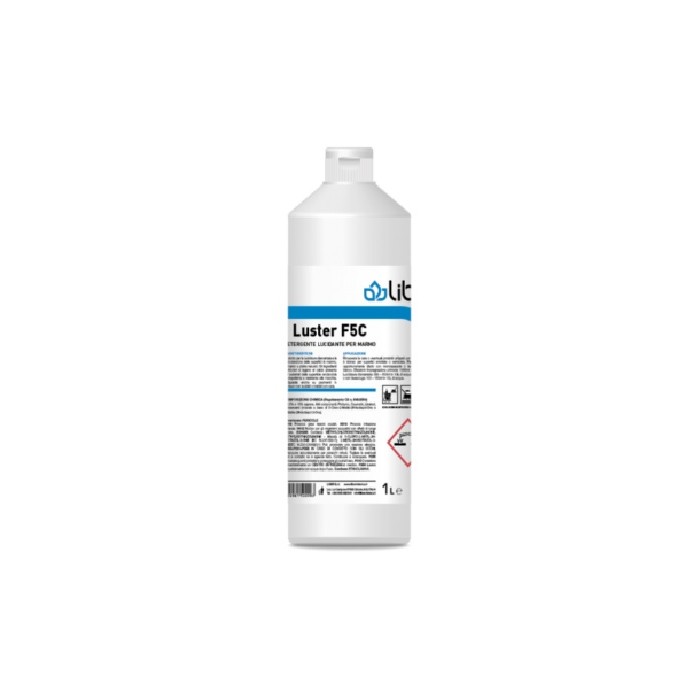 DETERGENTE LUCIDANTE PER MARMO "LUSTER F5C LIBER" (ct.6) LT.1