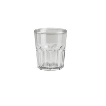 BICCHIERE MINI DRINK RIUTILIZZ. TRASPARENTE IN SAN cc.160 (ct.12) PZ.8