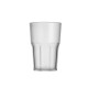 BICCHIERE GRANITY PP TRASPARENTE FROST RIUTILIZZ. cc.400 (ct.15) PZ.5