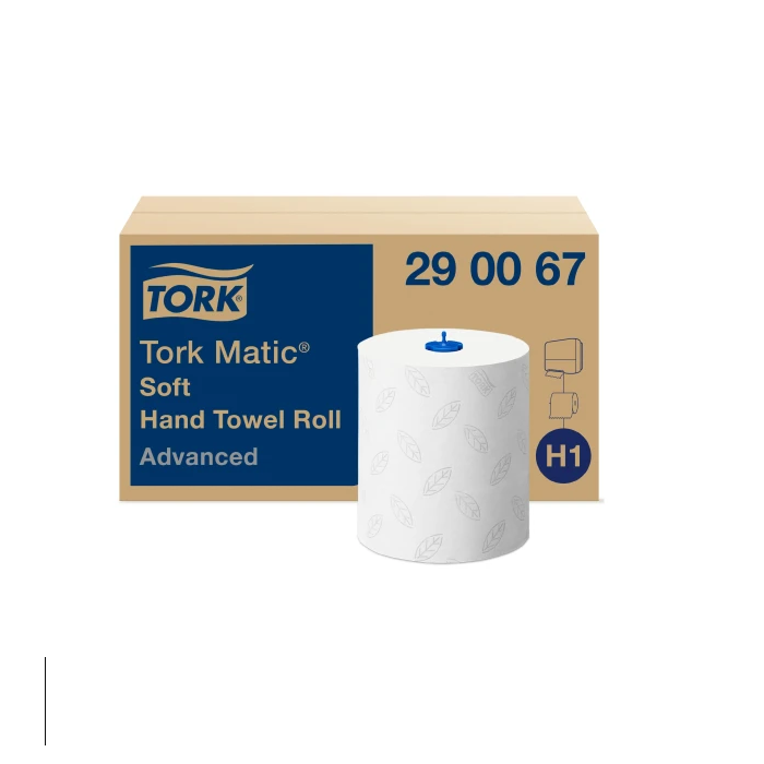 ASCIUGAMANI A ROTOLO TORK H1 2V EXTRASOFT MT. 150x6 Rotoli
